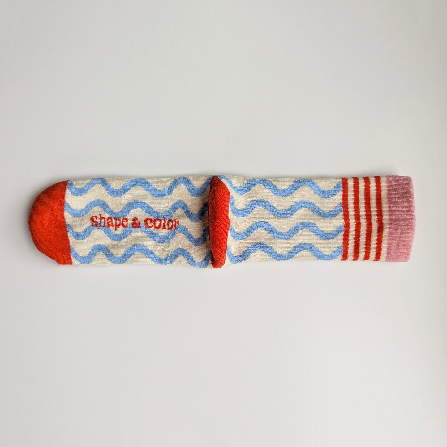 The Wave Crew Sock | Orange
