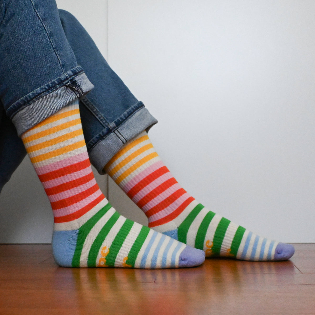 The Stripe Crew Sock