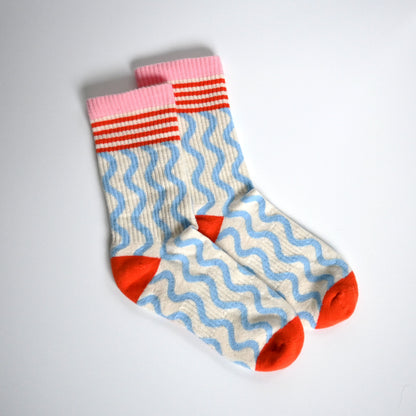 The Wave Crew Sock | Orange