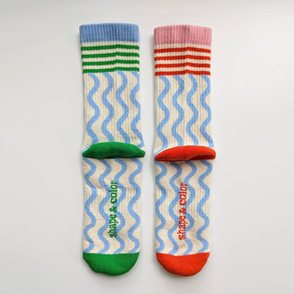 The Wave Crew Sock Bundle | 2 Pairs Mix & Match Set