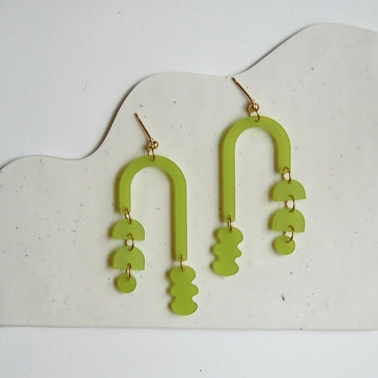 Alex Earrings - Shape & Color colorful goods made in the USA