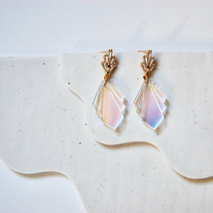 Deco Diamond Earrings - Shape & Color colorful goods made in the USA