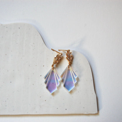 Deco Diamond Earrings - Shape & Color colorful goods made in the USA