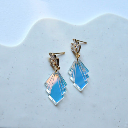 Deco Diamond Earrings - Shape & Color colorful goods made in the USA