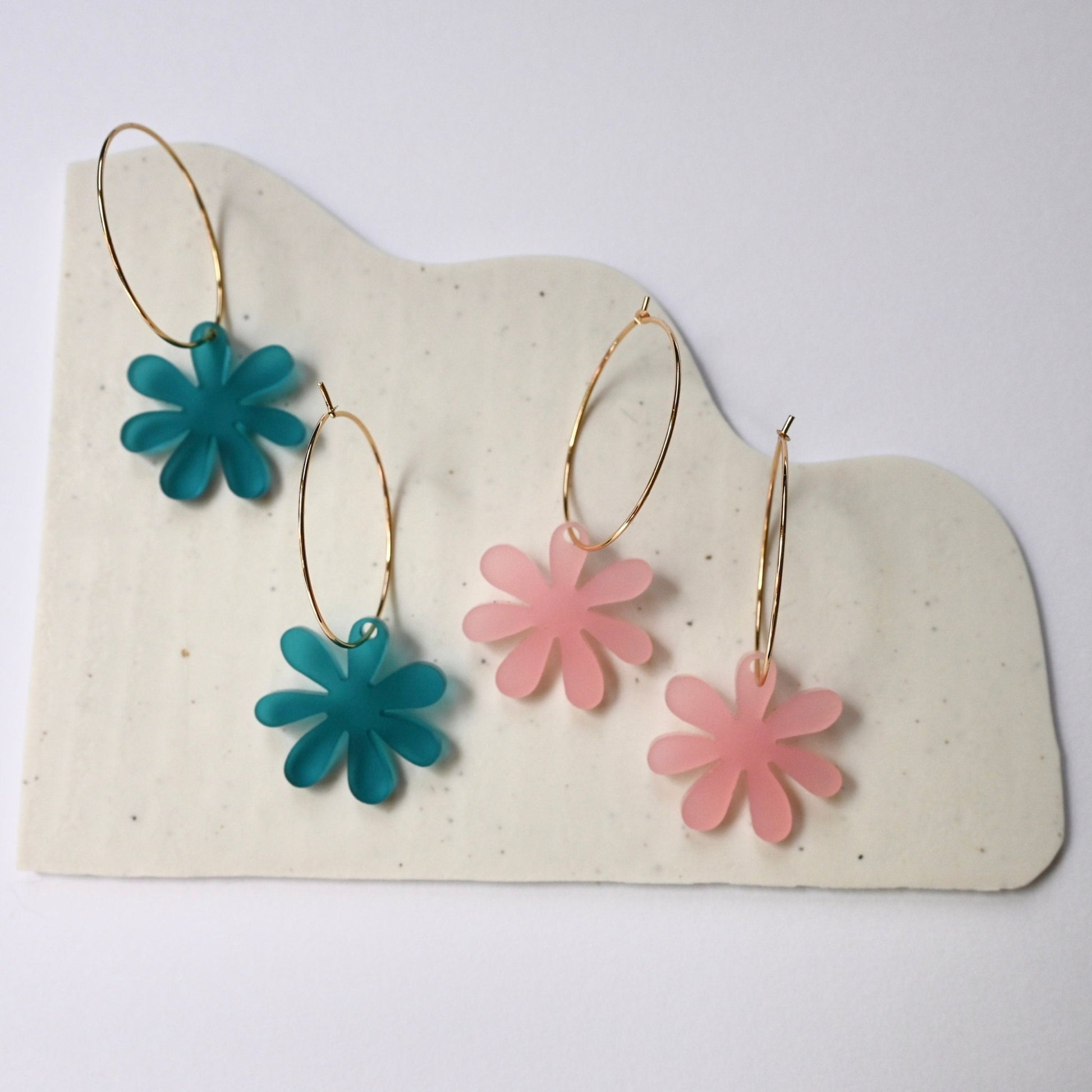 Flower Power Hoops - Shape & Color colorful goods made in the USA