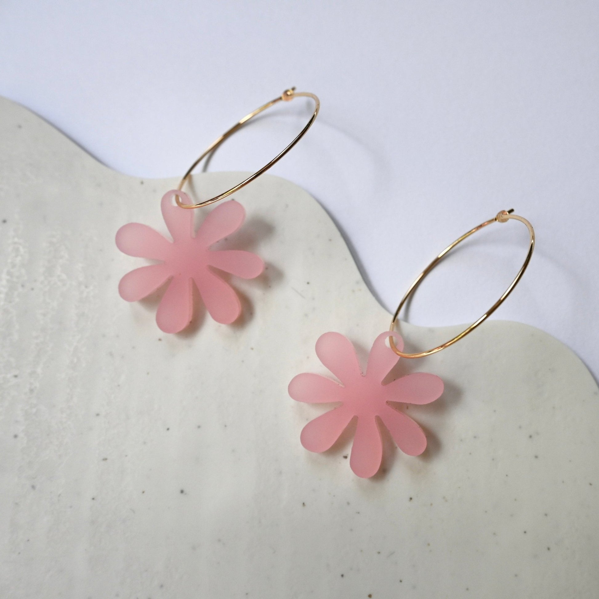 Flower Power Hoops - Shape & Color colorful goods made in the USA