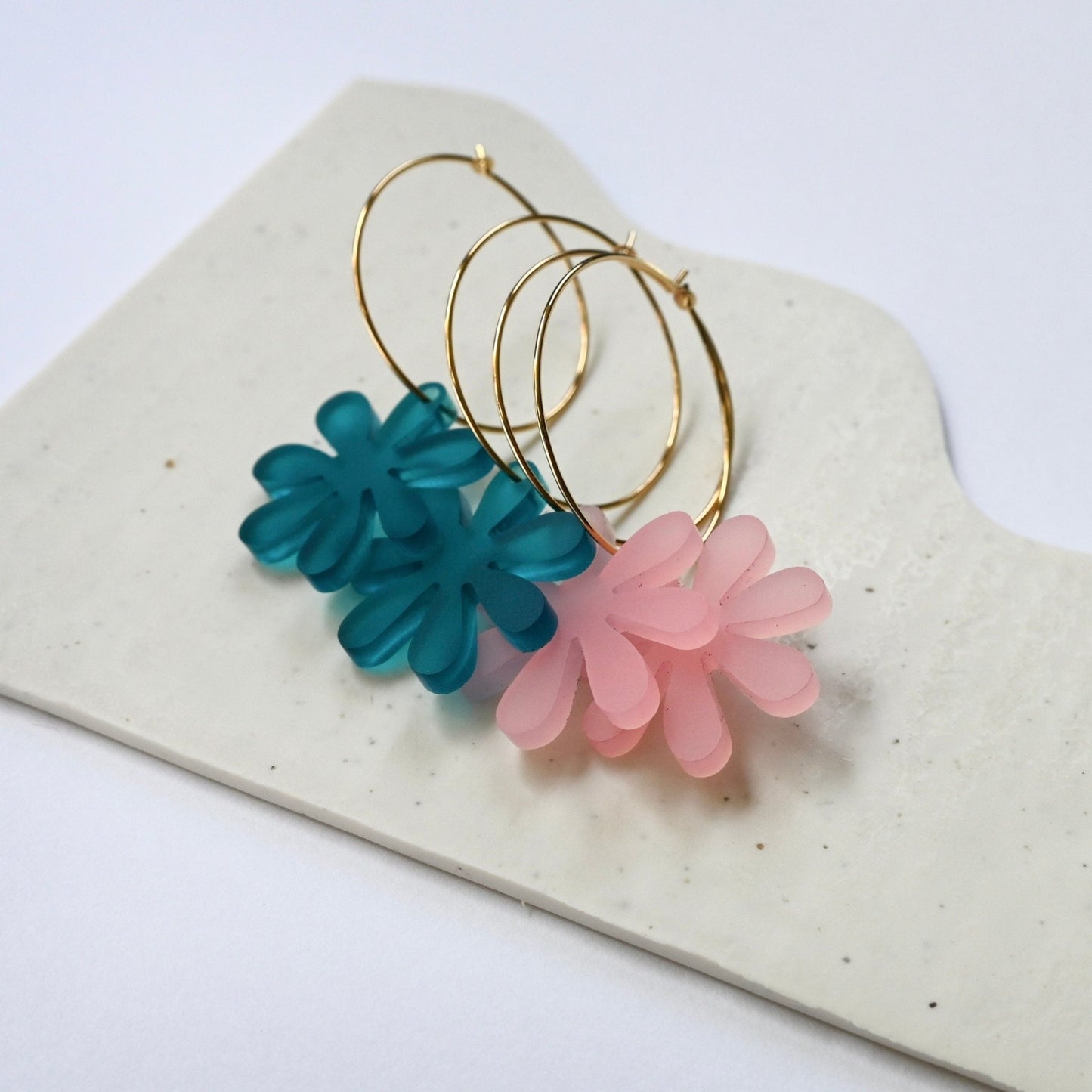 Flower Power Hoops - Shape & Color colorful goods made in the USA