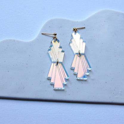 Grand Lake Earrings - Shape & Color colorful goods made in the USA