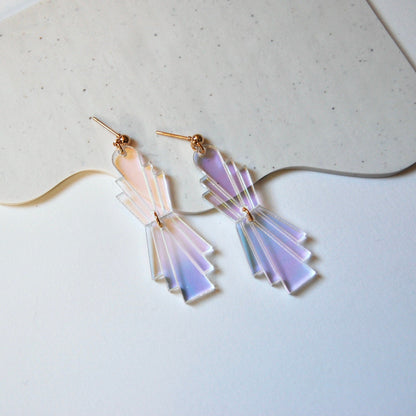 Grand Lake Earrings - Shape & Color colorful goods made in the USA