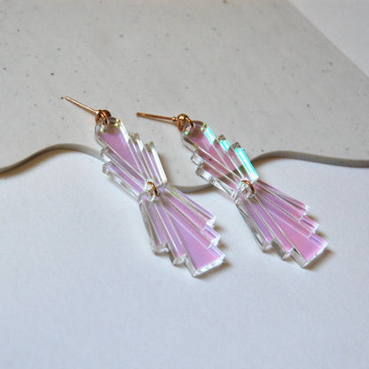 Grand Lake Earrings - Shape & Color colorful goods made in the USA