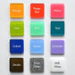 Lombard Earrings - Shape & Color colorful goods made in the USA