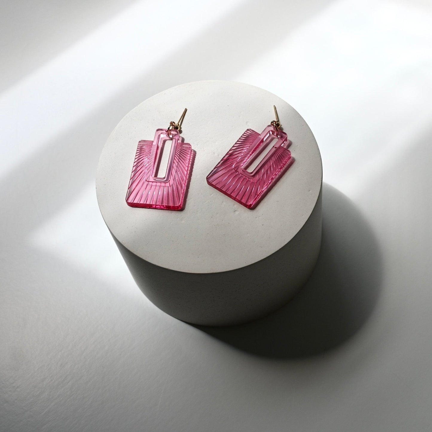 Radiator Earrings - Shape & Color colorful goods made in the USA