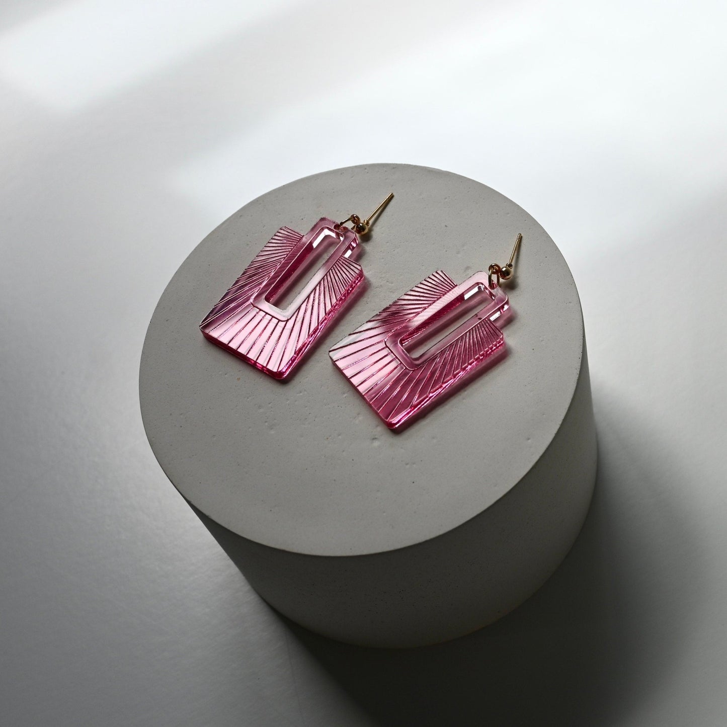 Radiator Earrings - Shape & Color colorful goods made in the USA